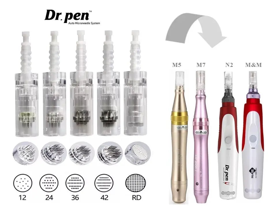 Repuesto Agujas Dermapen Dr. Pen Original Pack 10