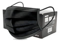 Mascarilla Desechable 50 Unidades 3 Capas Color Negro / Negra