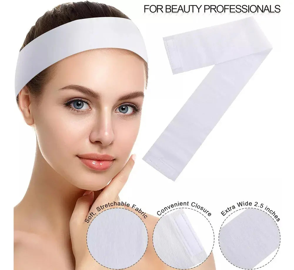 50 Cintillos Desechables | Limpieza Facial