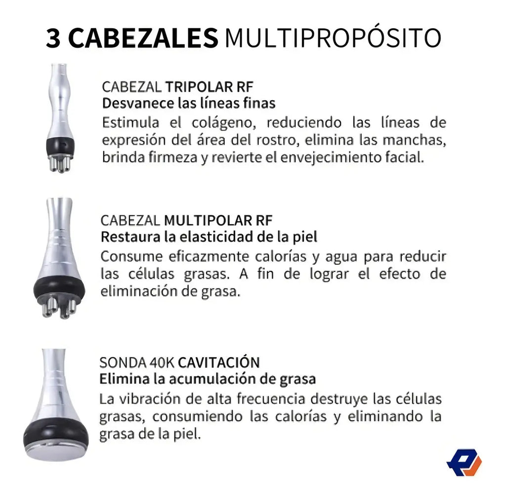 Maquina Cavitación Radiofrecuencia 3 En 1 Ultrasonico