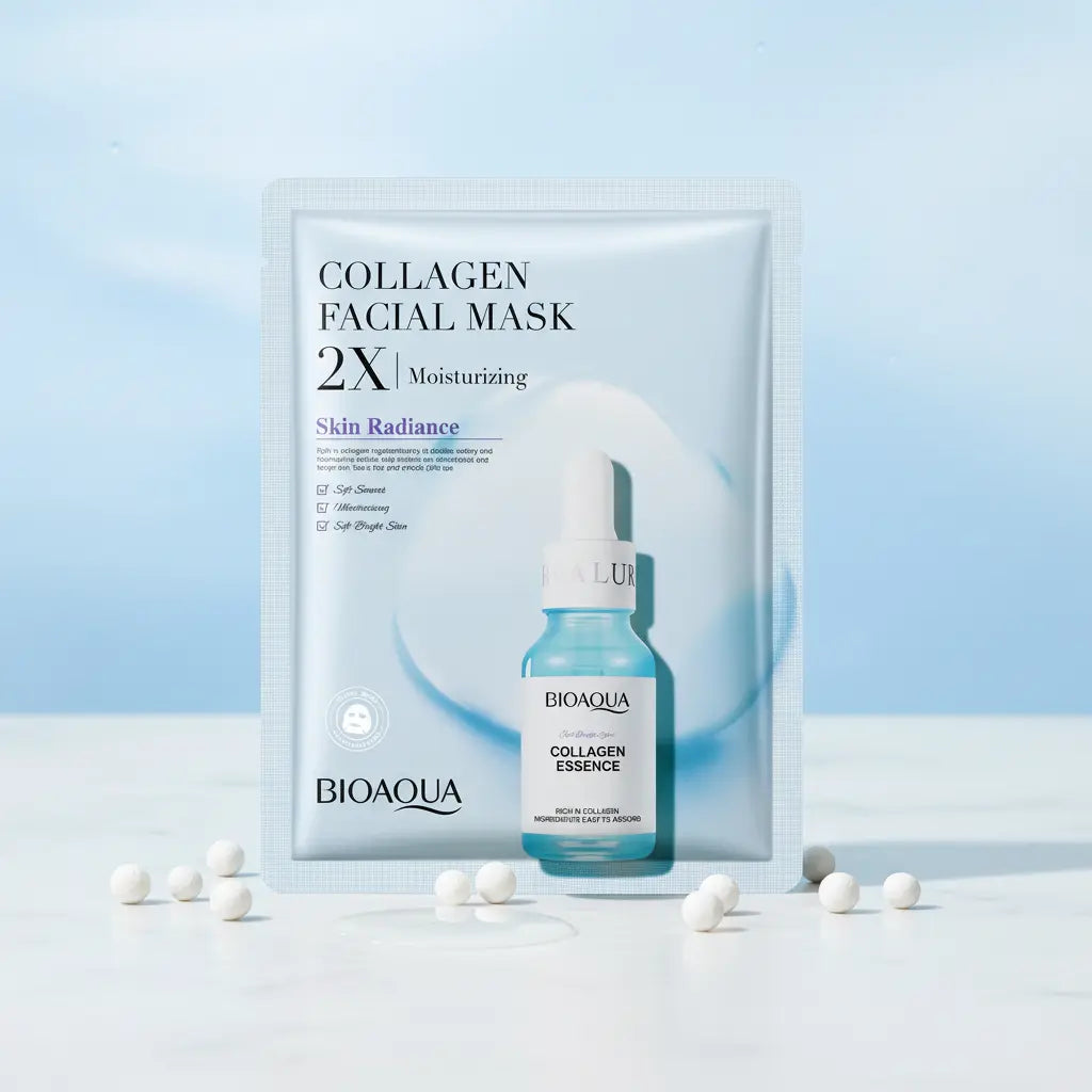 Mascarilla Facial De Colágeno Hidratante